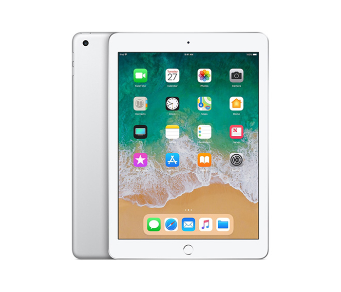 Apple MR6P2AB/A iOS WiFi + Cellular 32GB 9.7 Inch iPad - Silver - Zoom Image