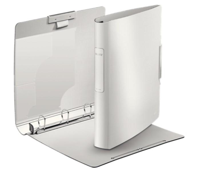 Leitz 4245-00-04 4DR Ring Binder  Arctic White - Zoom Image 1