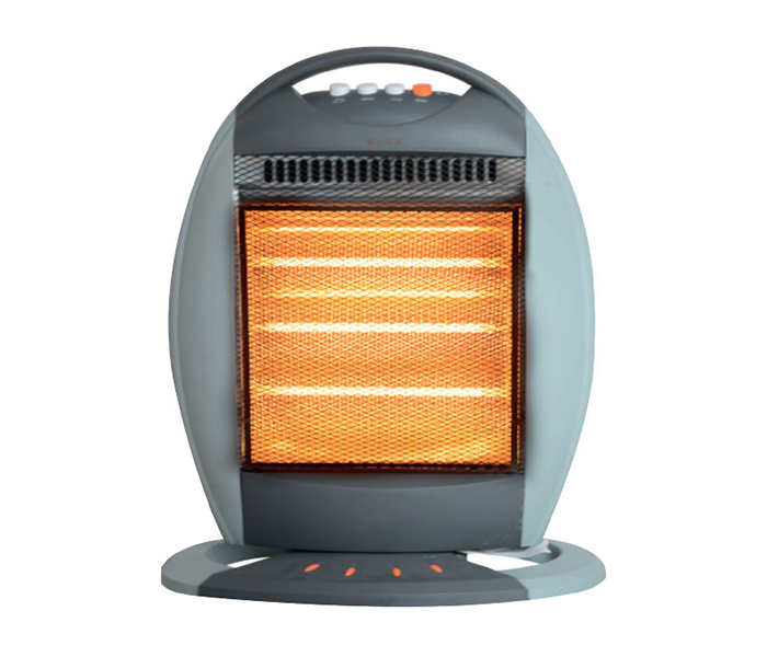 Olsenmark OMHH1641 1200W Halogen Heater, Grey - Zoom Image