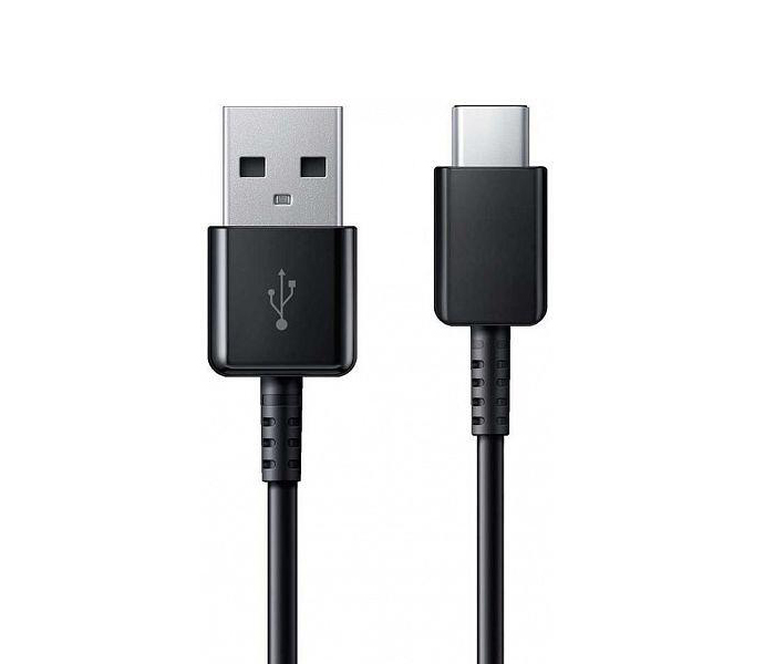 Ze Ys USB A To Type C Fast Charging Cable For C Type Devices - Black - Zoom Image 1