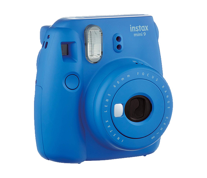 Fujifilm Instax Mini 9 Instant Camera with PU Leather Bag - Cobalt Blue - Zoom Image 3