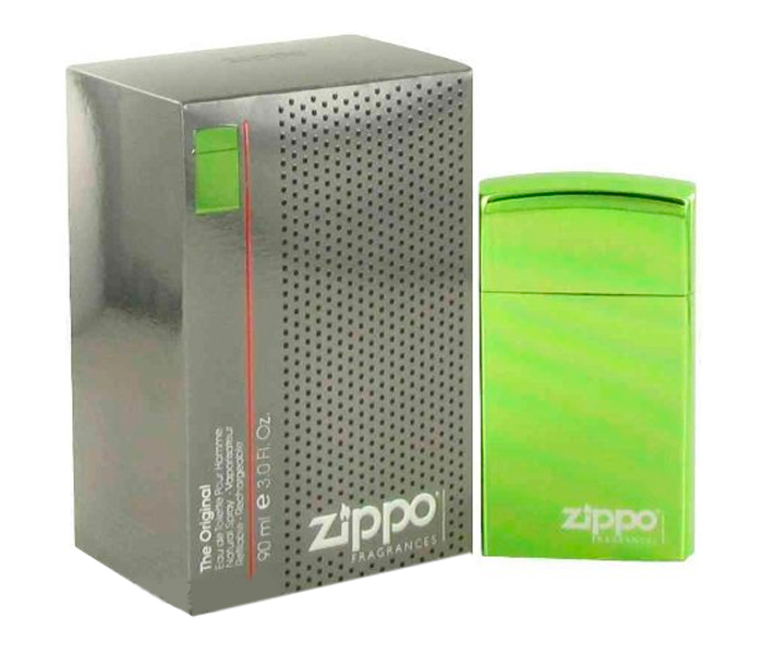 Zippo 90ml Original Acid Green Eau De Toilette Refillable Spray For Men - Zoom Image