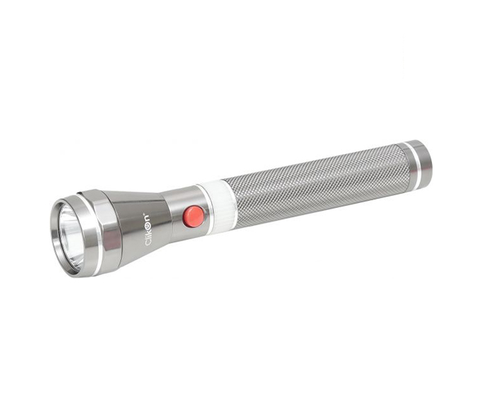 Clikon CK7771 Rechargeable LED Flash Light - Grey - Zoom Image 1