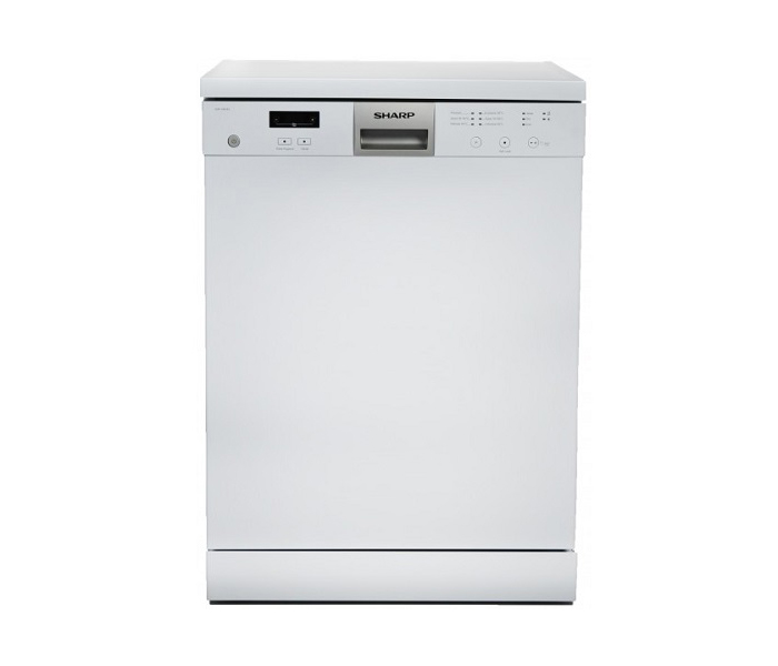 Sharp QW-V634Z 6 12 Litre Dish Washer with 6 Programm - White - Zoom Image