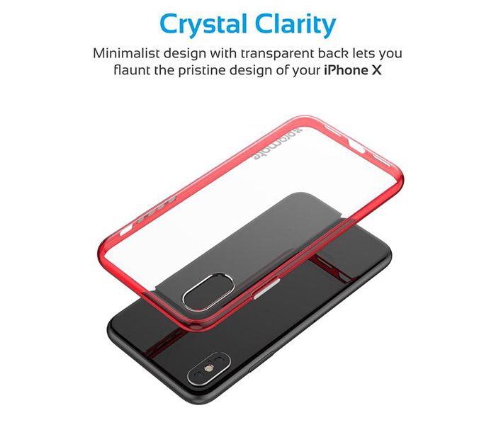 Promate FENDY-X Shock Resistant Case for iphone X - Red - Zoom Image 1