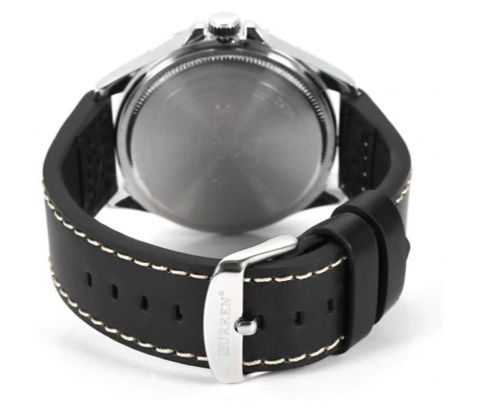 Curren 8269 Analog Quartz Watch For Men Black - Zoom Image 2