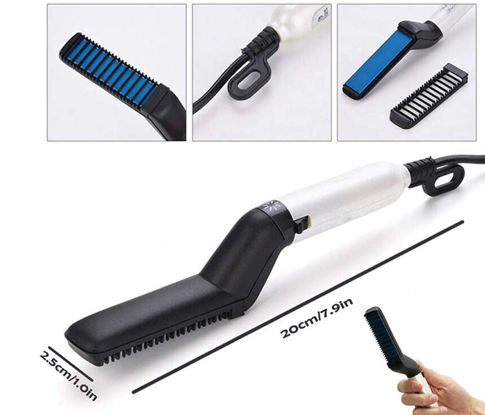 T&F 2 in 1 Electric Hair And Beard Straightener for Men - Zoom Image 4