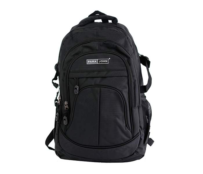 Para John PJSB6001A16-B 16-inch School Backpack - Black - Zoom Image 1