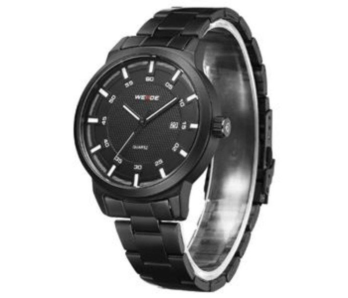 Weide WD 002MB Mens Analog Watch Black and White - Zoom Image 1