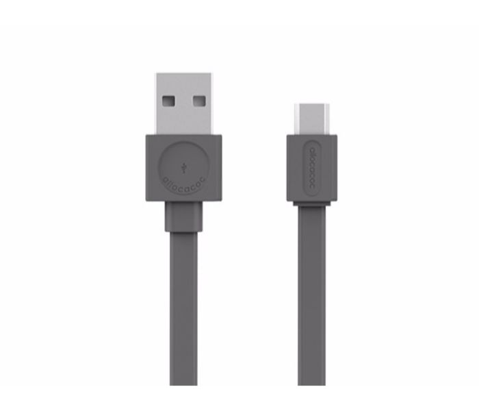 ALLOCACOC 10452GY Micro USB Cable Grey - Zoom Image