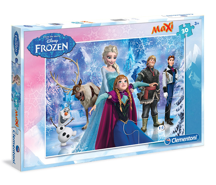 Clementoni 07418 Frozen Super Colour Maxi Children Puzzle - 30 Pieces - Zoom Image 2