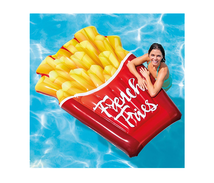 Intex ZX-58775 French Fries Mat Inflatable Floating Mattress - Zoom Image 1