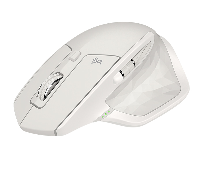 Logitech 910-005141 MX Master 2S Wireless Mouse - Light Grey - Zoom Image 2