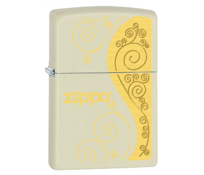 Zippo MP 326251 216 Elegance Regular Cream Matte Lighter Beige - Zoom Image