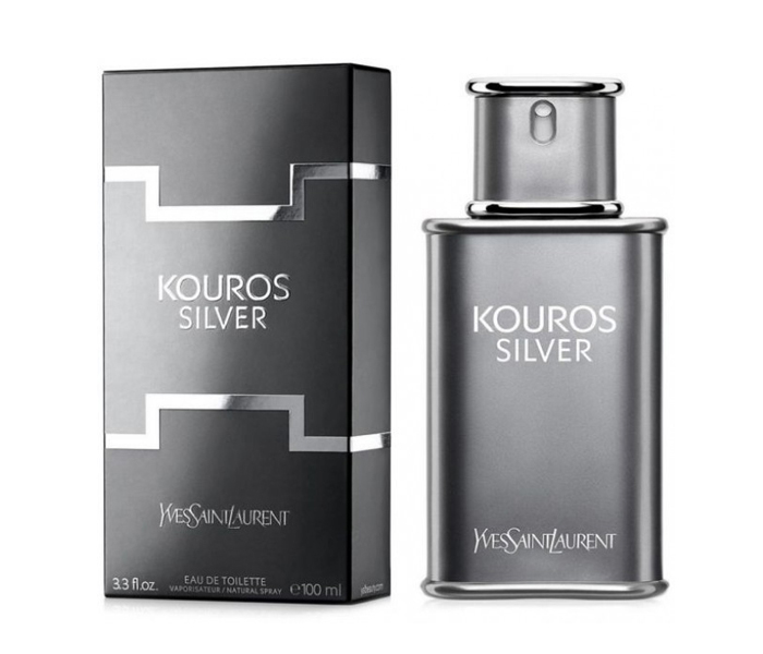 Yves Saint Laurent 100ml Kouros Silver Eau De Toilette Spray for Men - Zoom Image