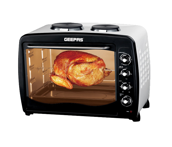 Geepas GO4452 60 Litre Electric Oven with Rotisserie - Zoom Image