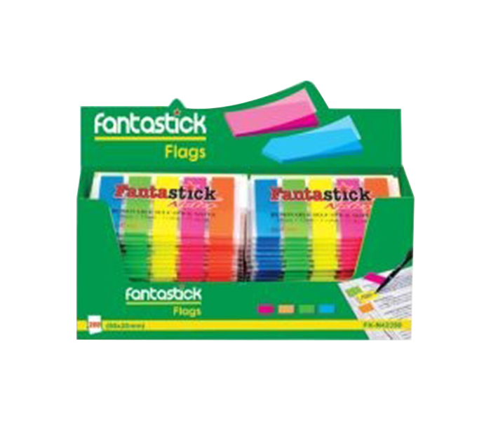 Fantastick FK-NF42330-1 45 x 12MM Index Film Flag - Multicolor - Zoom Image 2