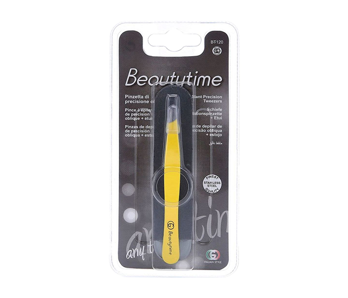 Beautytime N11029013A Stainless Steel Precision Tweezer - Multicolor - Zoom Image