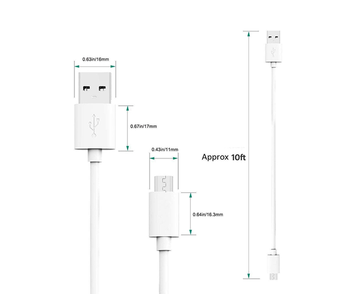 Dowin Micro USB Charging Data Cable For All Android Devices - Zoom Image 2