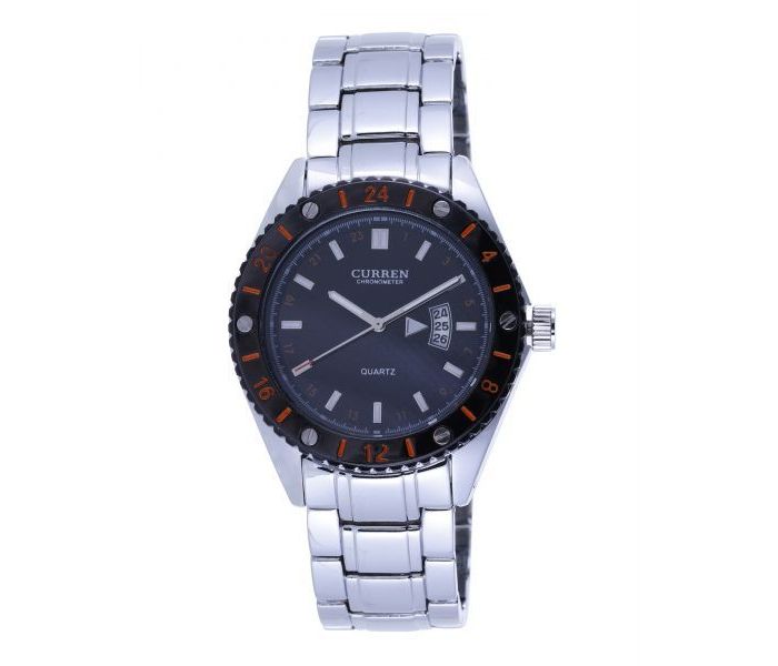 Curren M8068 Wrist Watch For Men Silver - Zoom Image