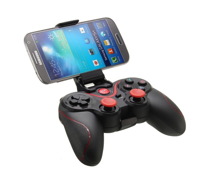 Wireless Bluetooth 3.0 Game Pad Controller with Holder and Reciever for Smart TV, Mobile Phones and Tablets C8 Multicolor - Zoom Image 4