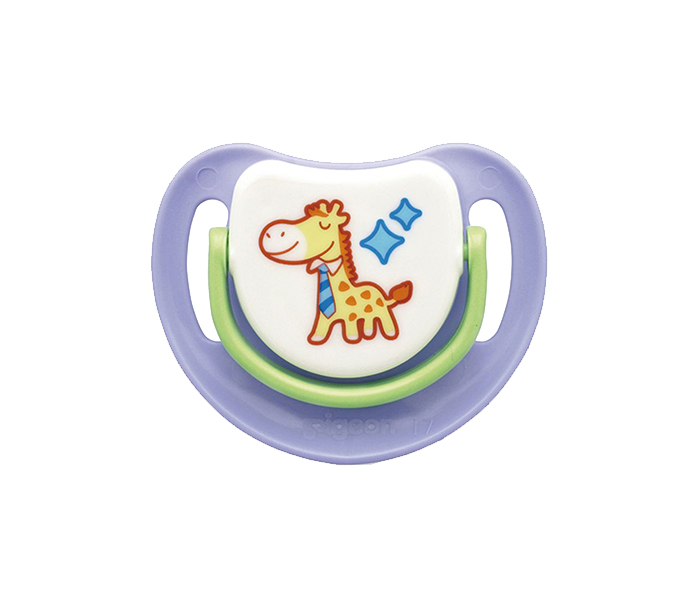 Pigeon N11583498A Step-3 Giraffe Silicon Pacifier - Zoom Image