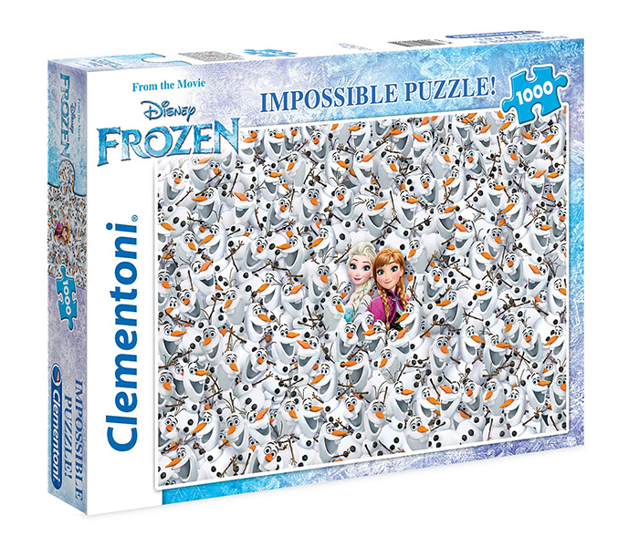 Clementoni 39360 Frozen Impossible Adult Puzzle - 1000 Pieces - Zoom Image 2