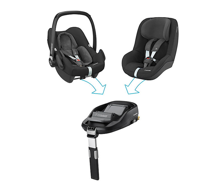 Maxi-Cosi Pearl Baby Car Seat - Nomad Black - Zoom Image 3