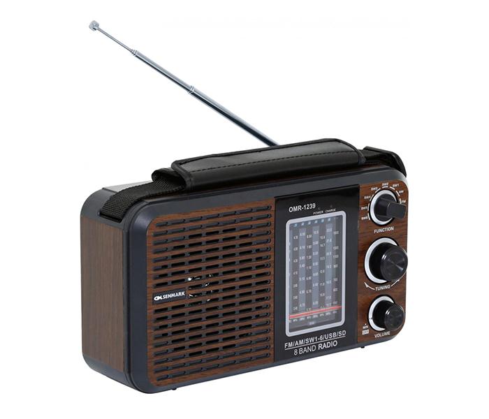 Olsenmark OMR1239 Recharageable Radio with USB - Zoom Image 1