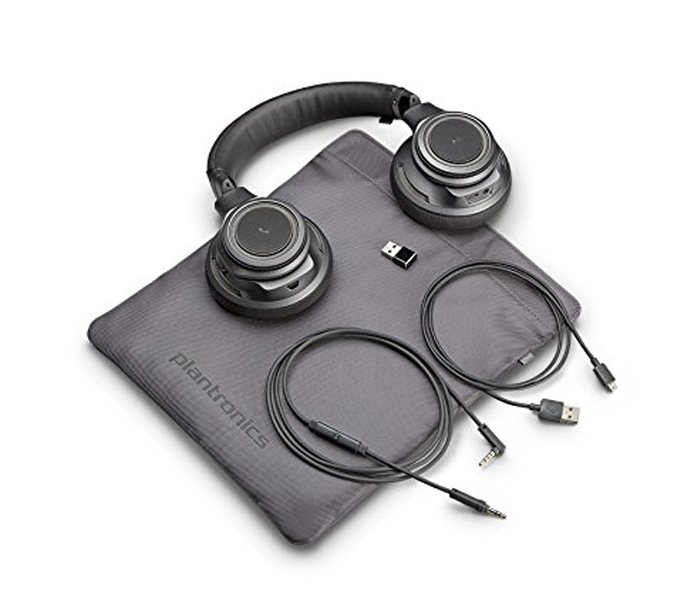 Plantronics BackBeat Pro+ WITH HI-FI USB Adapter - Silver - Zoom Image 4