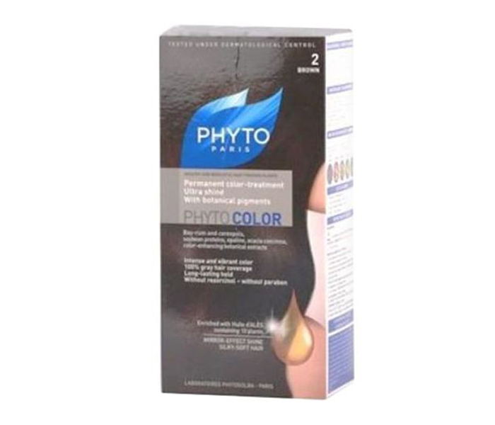 Phyto N11921052A Phytocolor Hair Colour Cream - 2 Brown - Zoom Image