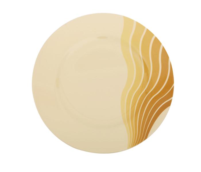 Royalford RF8191 10-inch Radiant Thai Soup Plate - Yellow - Zoom Image