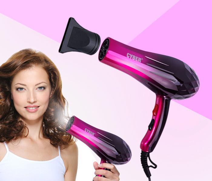 Cyber CYHD-9092 OSP Hair Dryer With Cool Shot 2200W Pink - Zoom Image 5