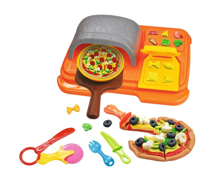 Simba 6324178 Art & Fun Dough Set in Pizza Carton - 14 Pieces - Zoom Image 1