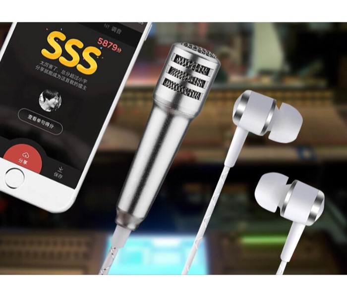 New Portable 3.5 mm In-Ear Headset with Mini Microphone Karaoke Stereo for all Devices EZ Multicolor - Zoom Image 2