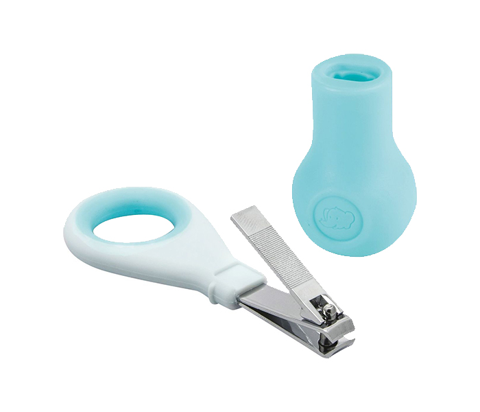 Bebe Confort 3106206000 Ergonomic Baby Nail Clippers with Base - Blue - Zoom Image 3