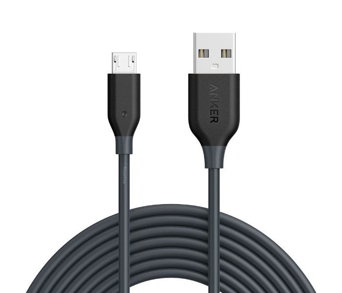 Anker A8134 Powerline Micro USB Cable 10 ft Grey - Zoom Image 6