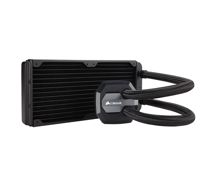 Corsair CW-9060025-WW Hydro Series H100i v2 Extreme Performance Liquid CPU Cooler - Black - Zoom Image 1