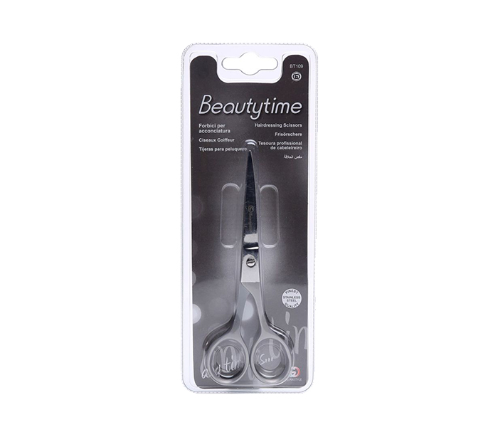 Beautytime N11076563A Hairdressing Scissors - Silver - Zoom Image