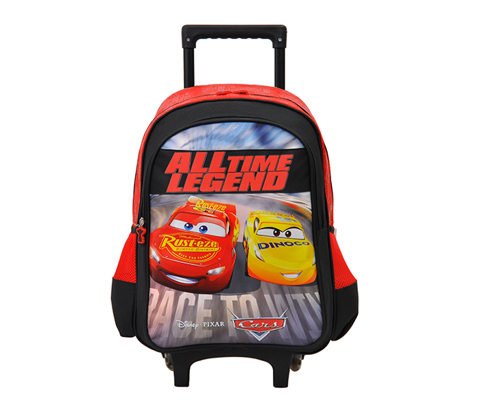 Cars CATL081008 16-inch All Time Legend Trolley Bag - Red & Black - Zoom Image