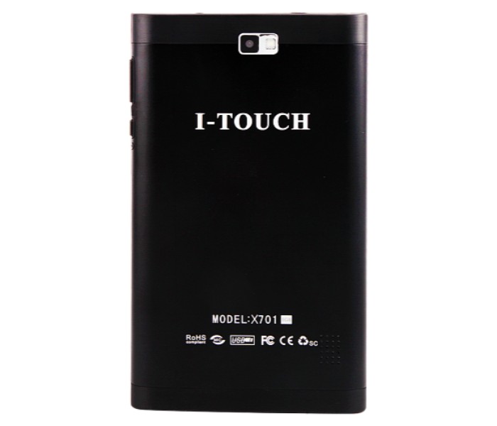 iTouch X701, Tablet 7 inch, Android 4.4.2, 8GB Wi-Fi, 4G LTE, Quad Core, Dual Camera, Black - Zoom Image 2