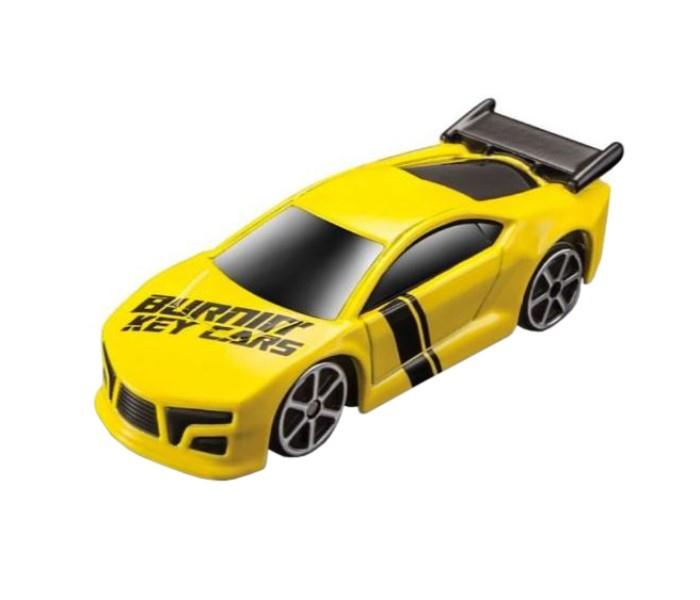 Maisto Tech 15358 FM Burnin Key Cars Xl Yellow - Zoom Image 1