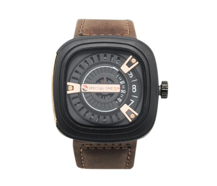 Special One SPO-18 High Quality Analog Wrist Watch for Men - Brown - Zoom Image 2