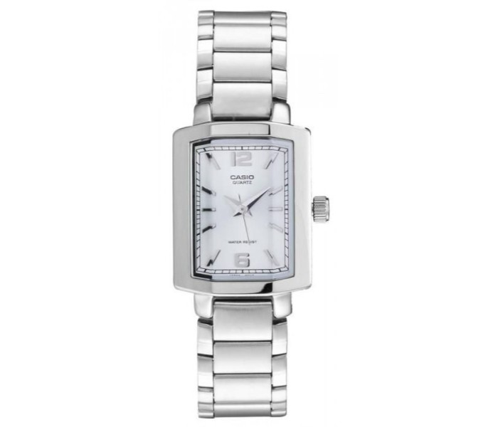 Casio MTP-1233D-7ADF Mens Analog Watch Silver and White - Zoom Image