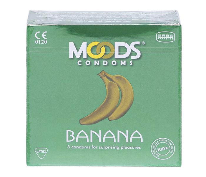 Moods Condoms 3 Pcs - Banana - Zoom Image