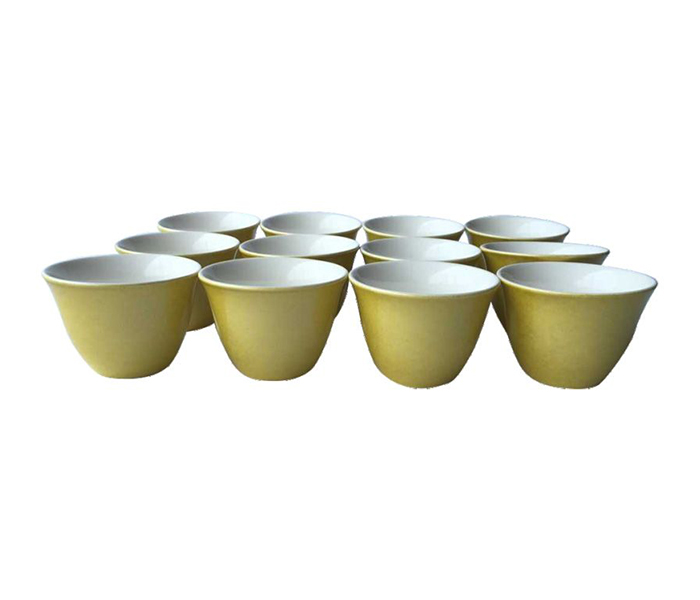 Royalford RF7007 12 Pieces Cawa Cups Set - Green - Zoom Image