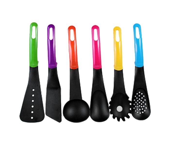 Olympia DG102-B 7 Pieces Nylon Cooking Tool Set with Holder - Zoom Image 3