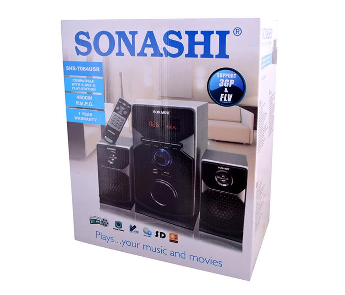 Sonashi SHS-7084-USR 2.1 Channel Speaker with USB, SD Card, FM, Remote & MP5 Function - Zoom Image 3