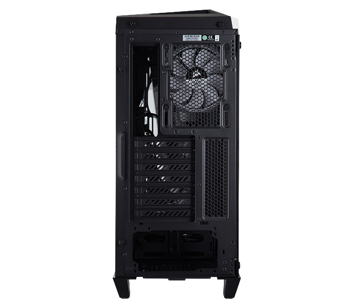 Corsair CC-9011141-WW Carbide Series SPEC-OMEGA RGB Mid-Tower Tempered Glass Gaming Case - White - Zoom Image 3