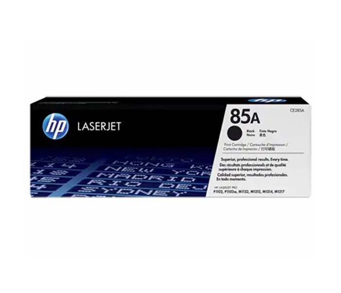 HP-CE285A LaserJet Toner (85A) - Black - Zoom Image 1